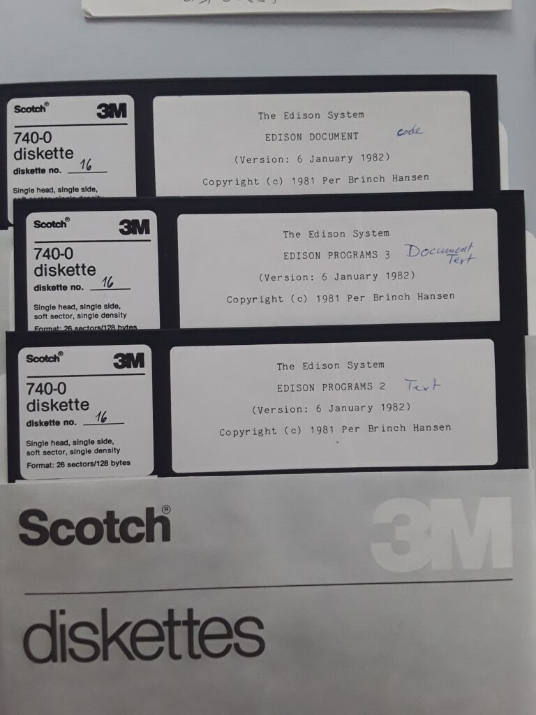 Disk images of the PDP-11/23 version of Edison